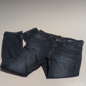 Lee Men's Dark Blue Bootcut Jeans